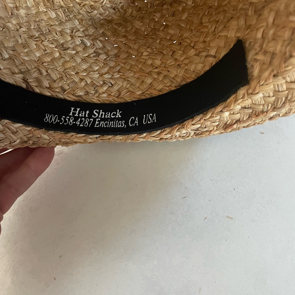 Wicker hat - Picture 4 of 4